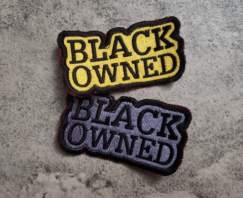 Black Owned Patch